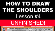 Drawing Manga Characters School - Lessons #4: How to Draw the Shoulders